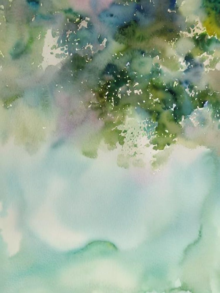 Sea Anemone II Storybook Watercolour