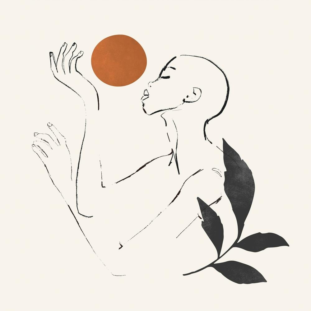 Minimal Girl Square