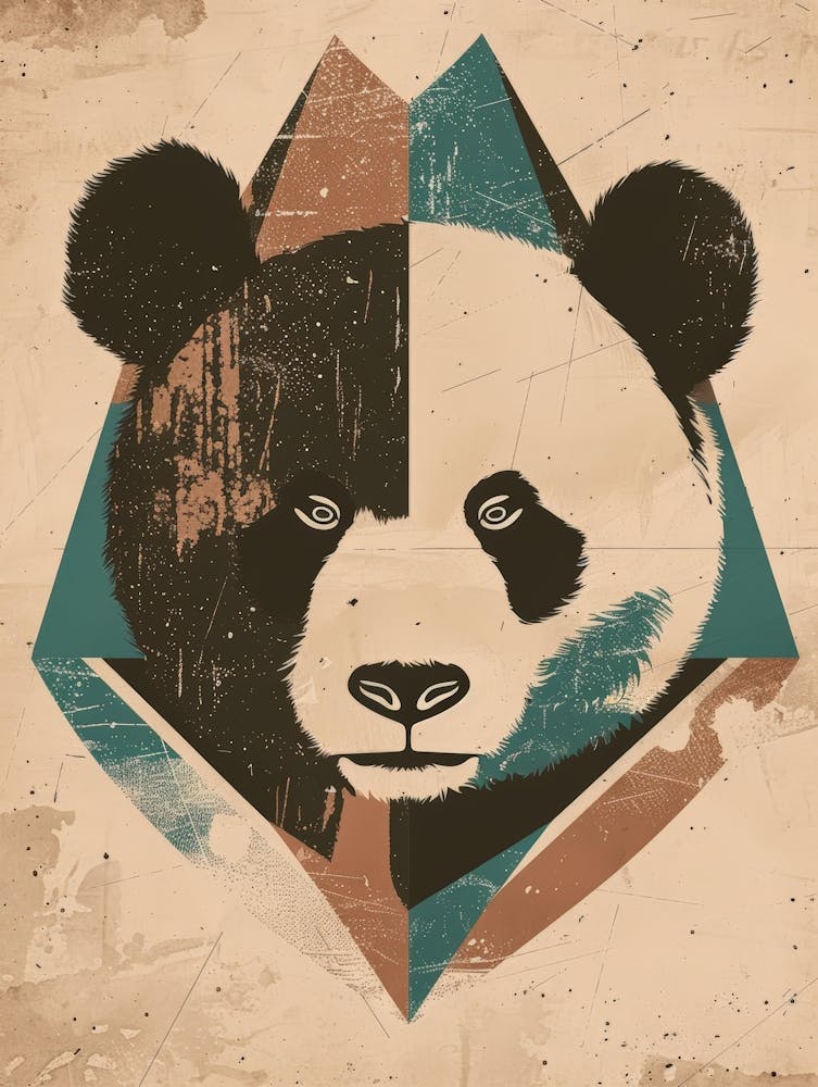 Panda Bear Canvas Print 3
