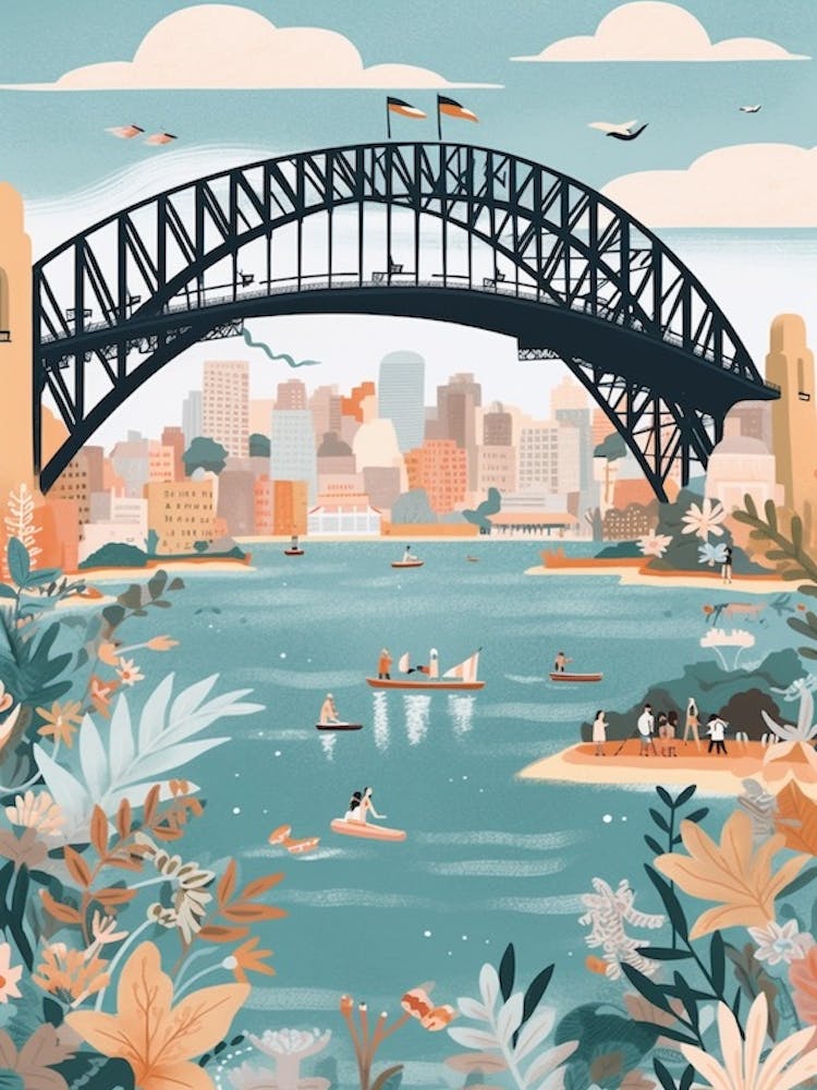 The Sydney Harbour Bridge Australia