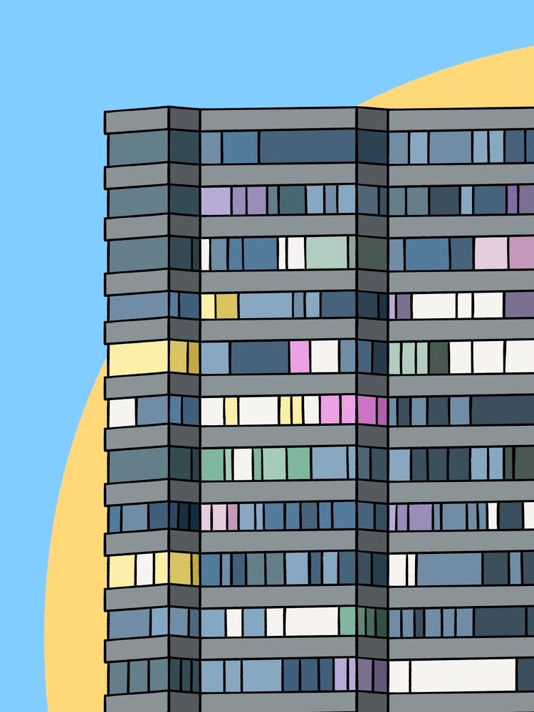 Margate Flats Apartment Building 1