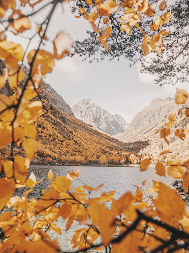 Autumn Mountain Lake