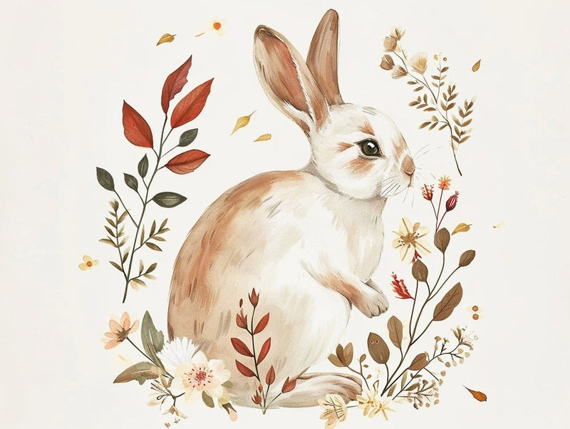 Little Floral Arctic Hare 2