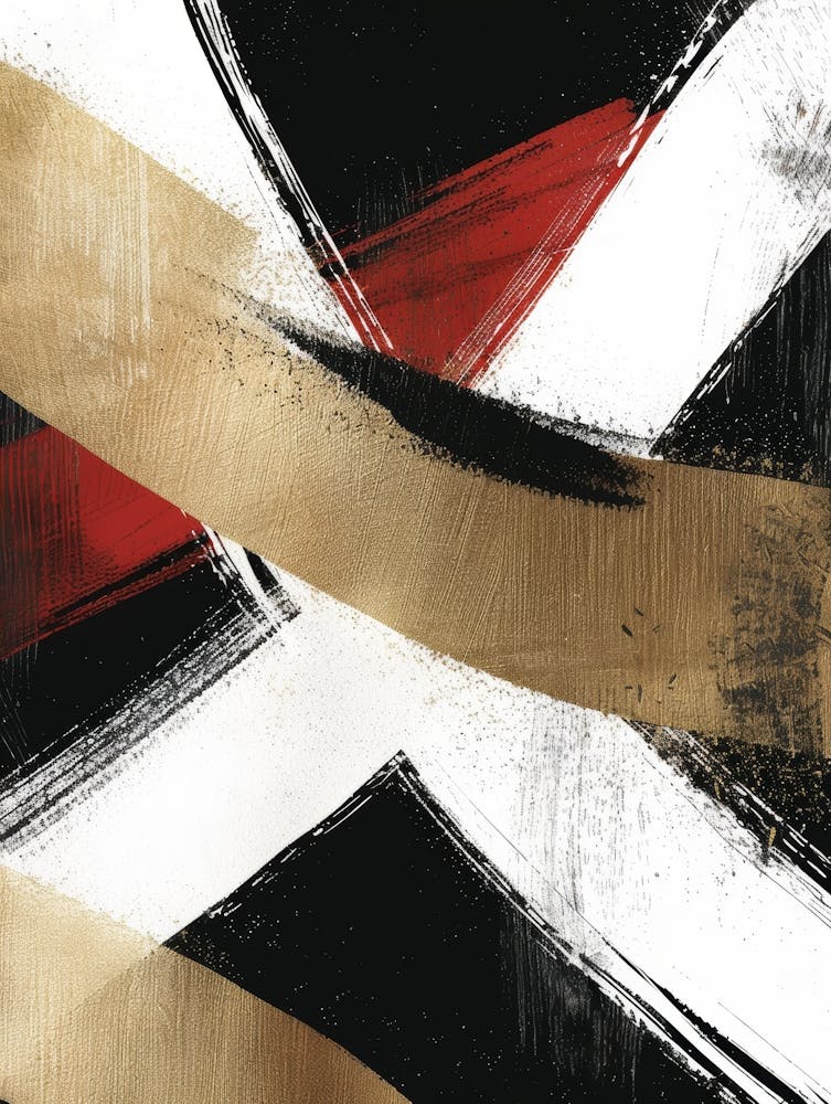 Abstract Cross Canvas Print