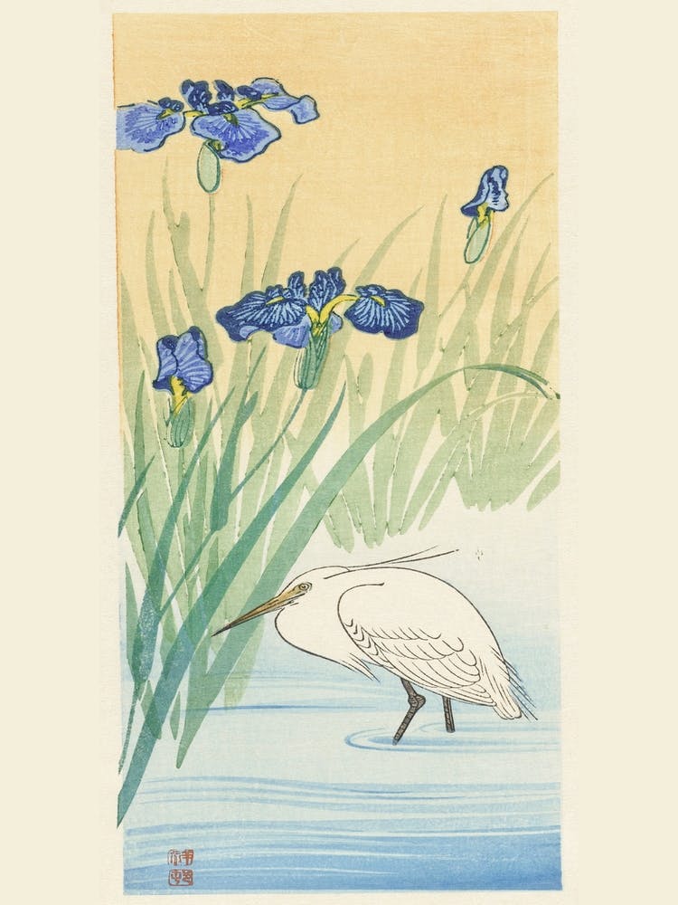 Egret (1925 1936), Ohara Koson