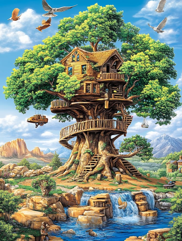 Cabane dans les Arbres 5