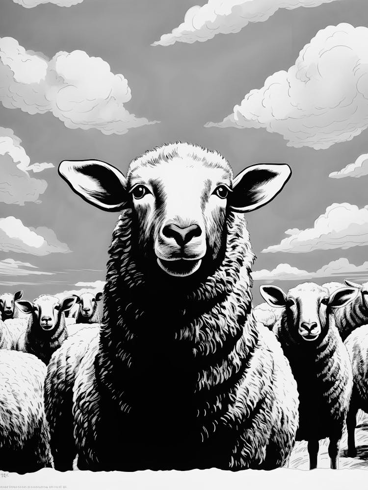 Sheep In The Sky