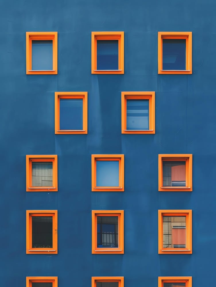 Windows Of A Building 1