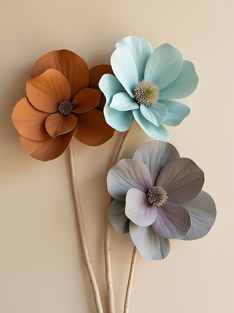 Modern Botanical Line Art | Chic Minimalist Floral Prints for Home & Office