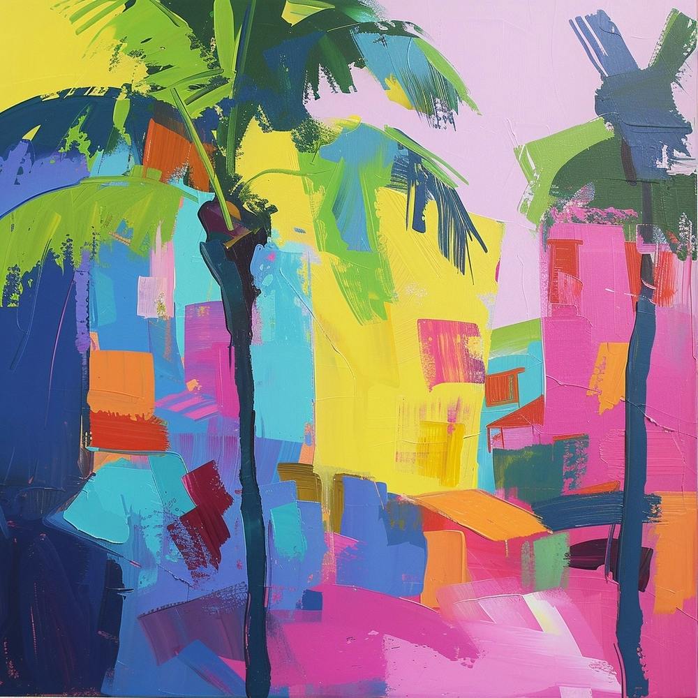Abstract Travel Collection Belize City Belize 1