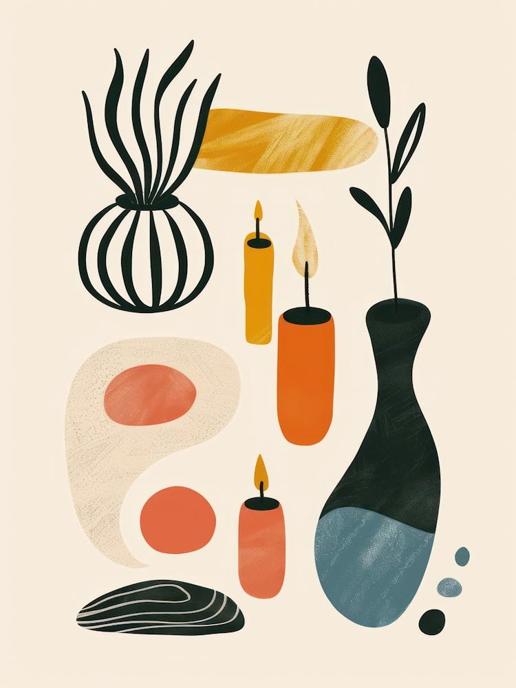 Abstract Vases And Objects 12