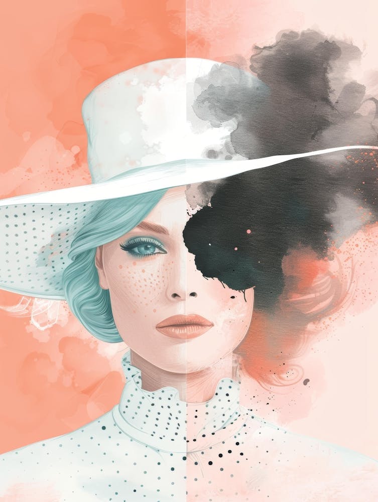 Woman In A Hat 107