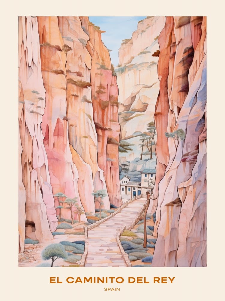 El Caminito Del Rey Spain 2 Hike Poster