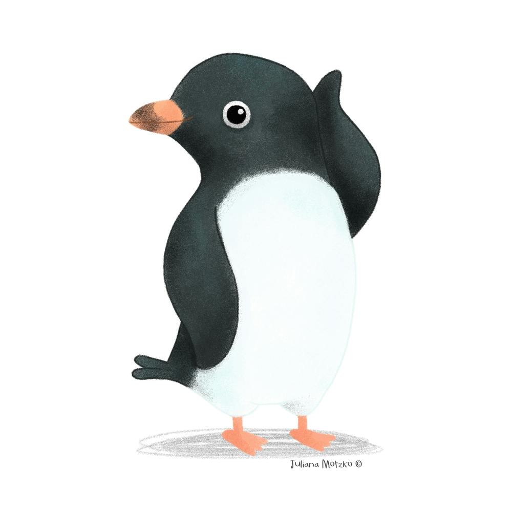 Charming Adelie Penguin