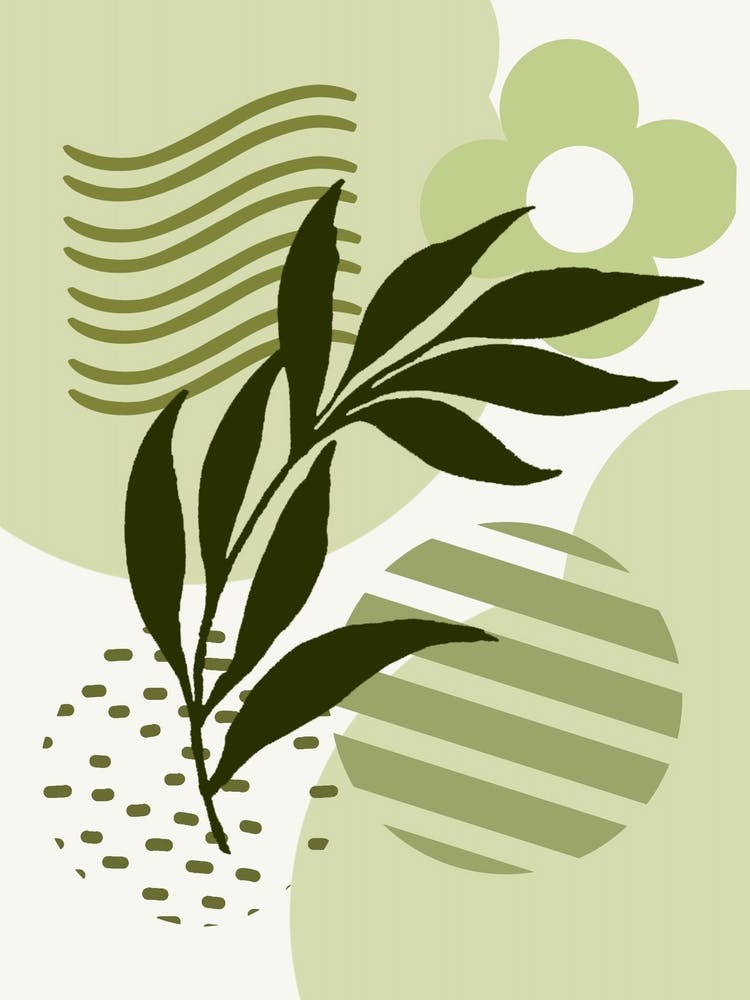 Grünes Blatt