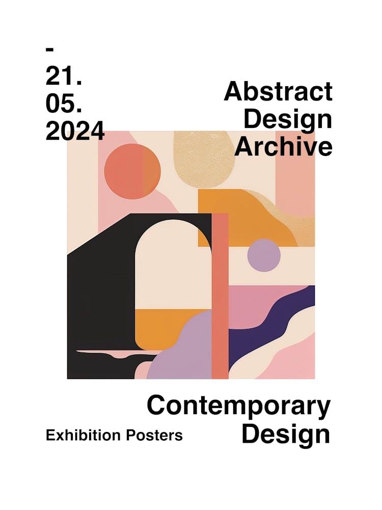 Abstract Design Archive Poster 23