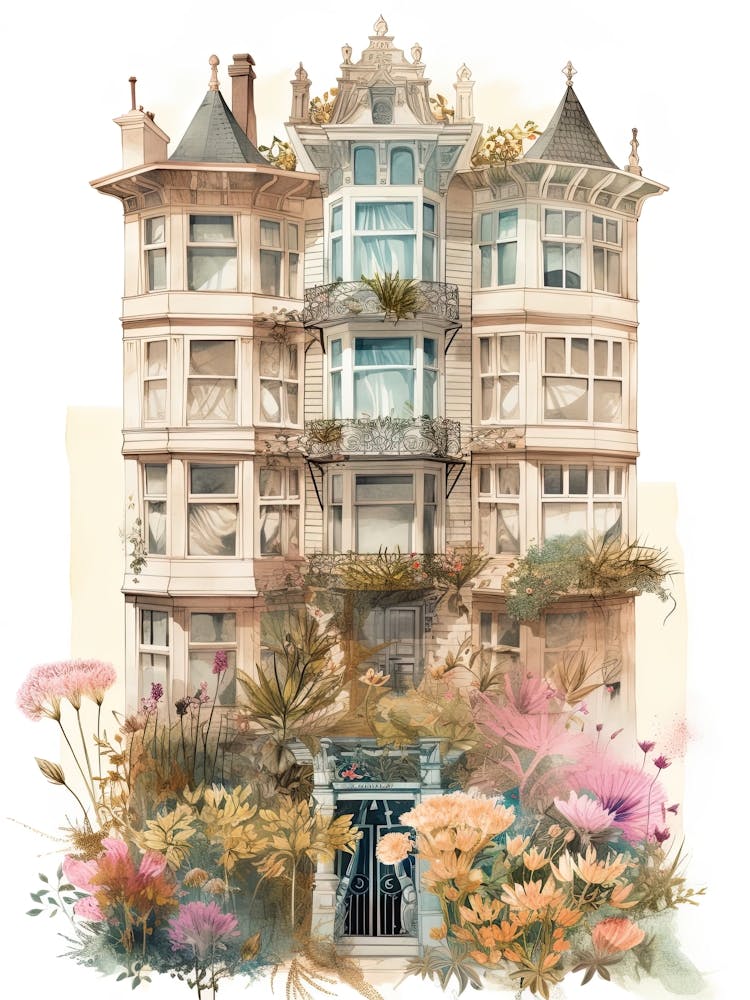 House Of Flowers San Francisco 1