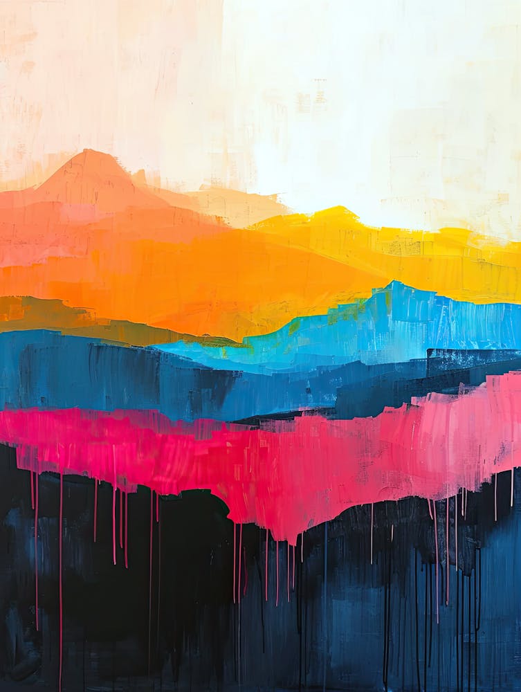 Abstract Landscape , Minimalism 1