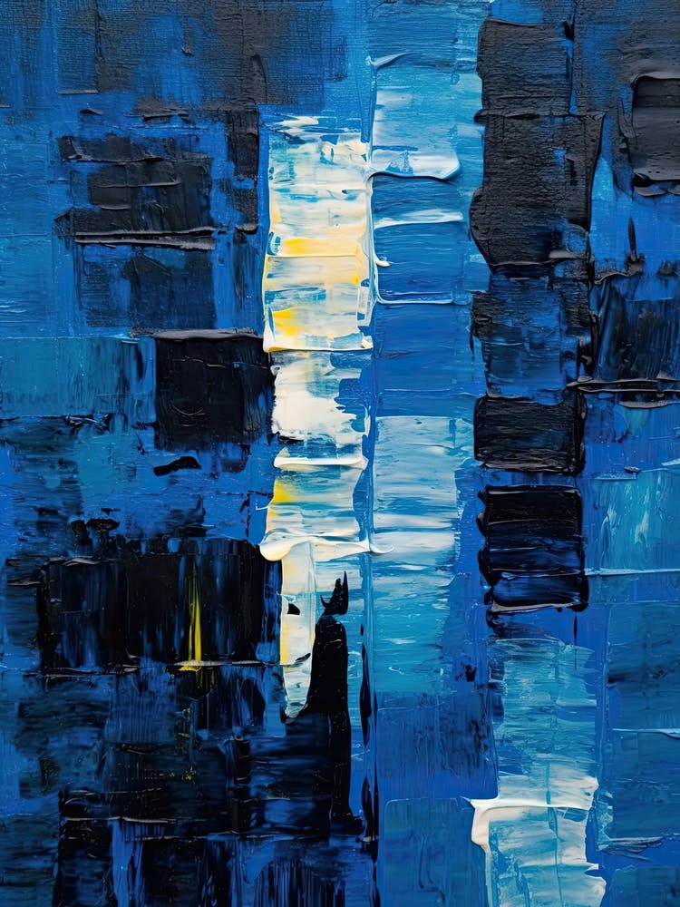 Blue Texture Abstract 2