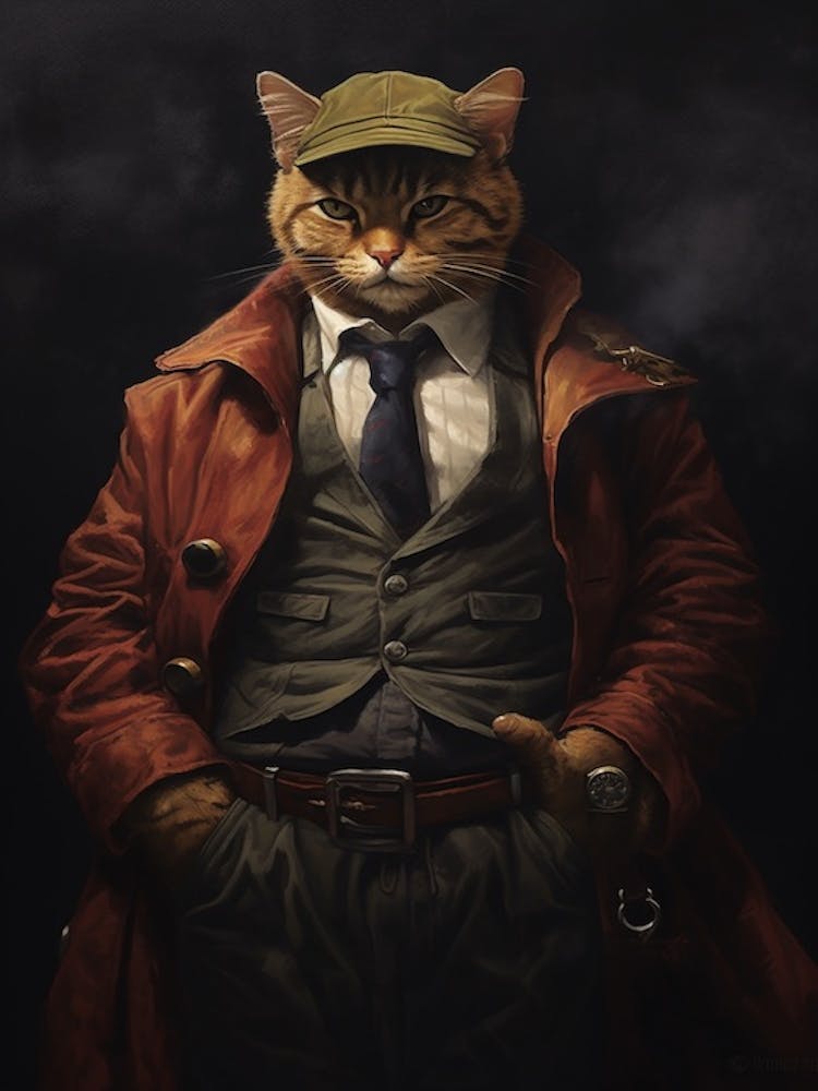 Gangster Cat Highlander