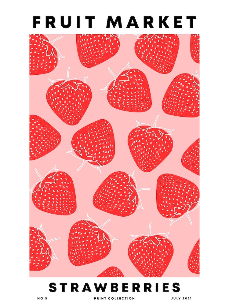 Strawberries Fruit Market