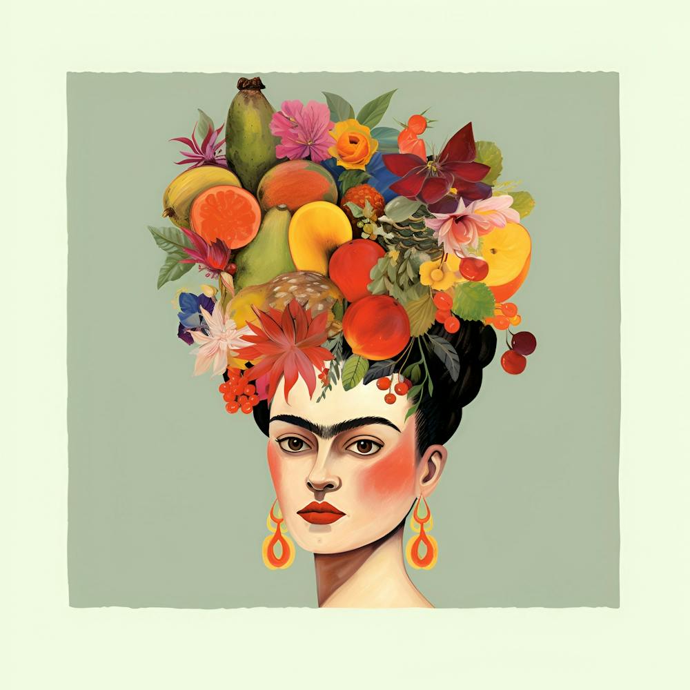 Frida Tropical Flowers