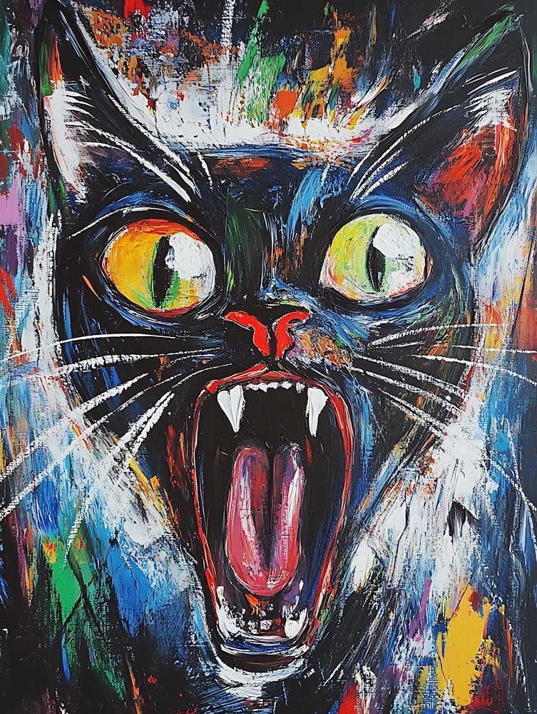Fantastic Screaming Cat 4