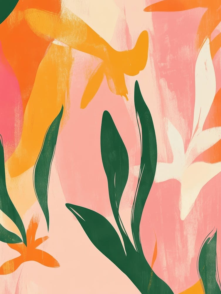 Abstract Floral Painting 41