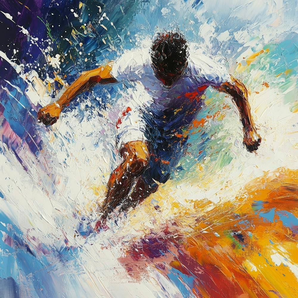 'Surfing' Art 1