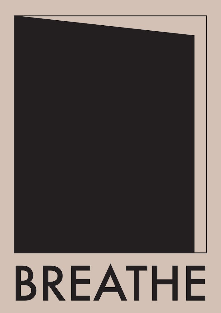 Breathe Retro Motivational