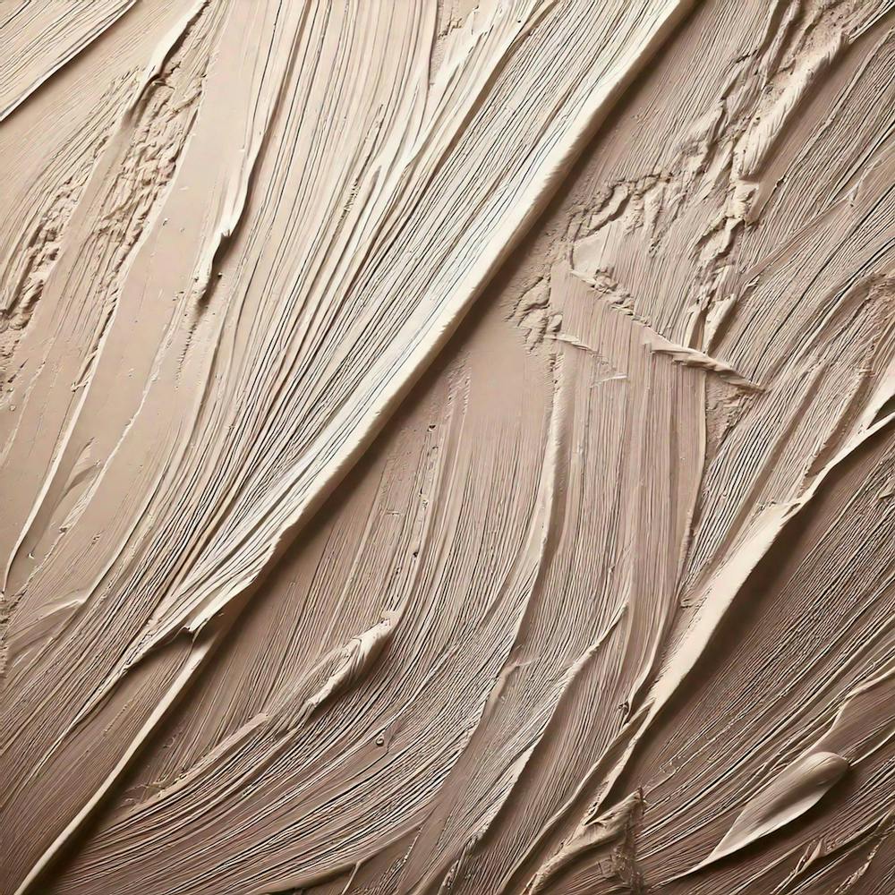 Close Up Of A Beige Wall