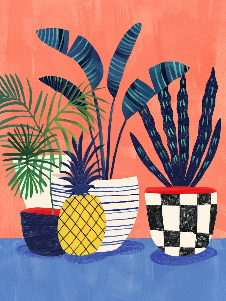 Plants In Pots 3