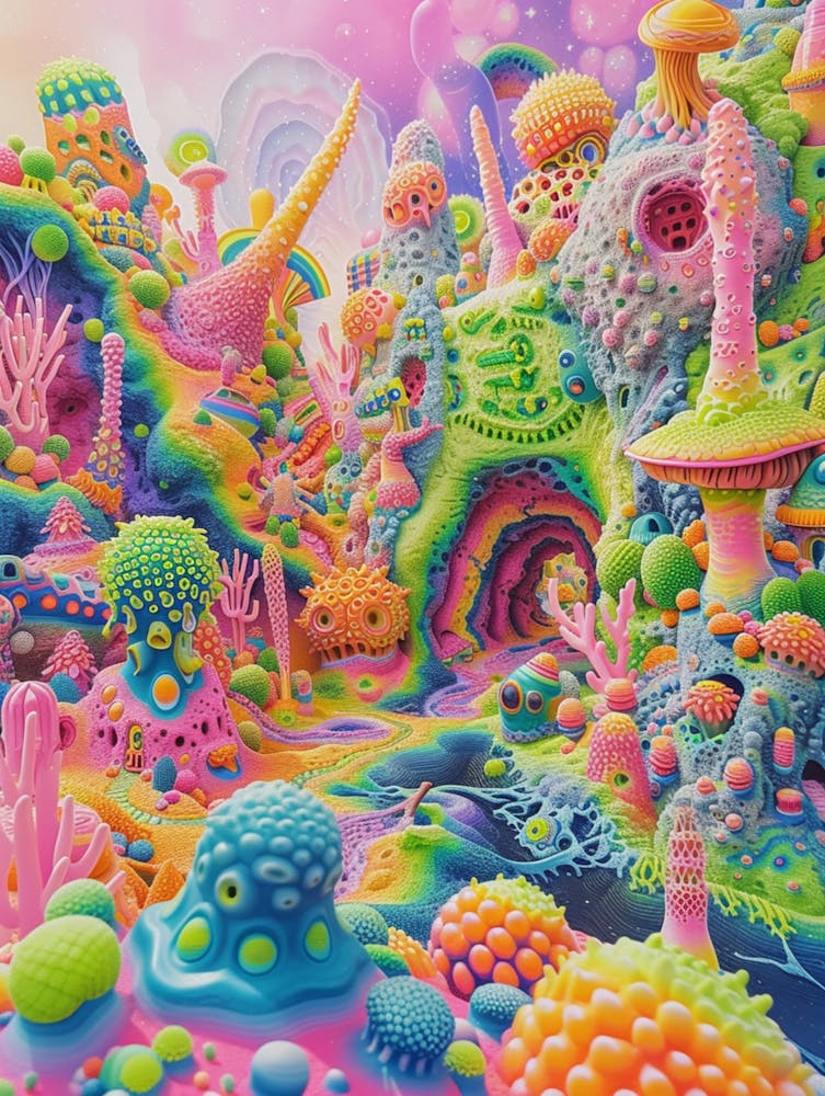 Psychedelic Landscape