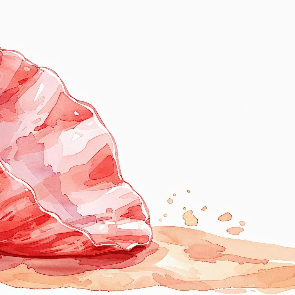 Watercolor Seashell 1