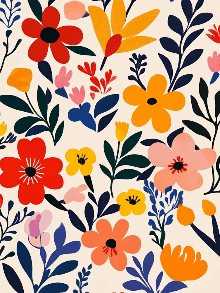Blumenmuster 6