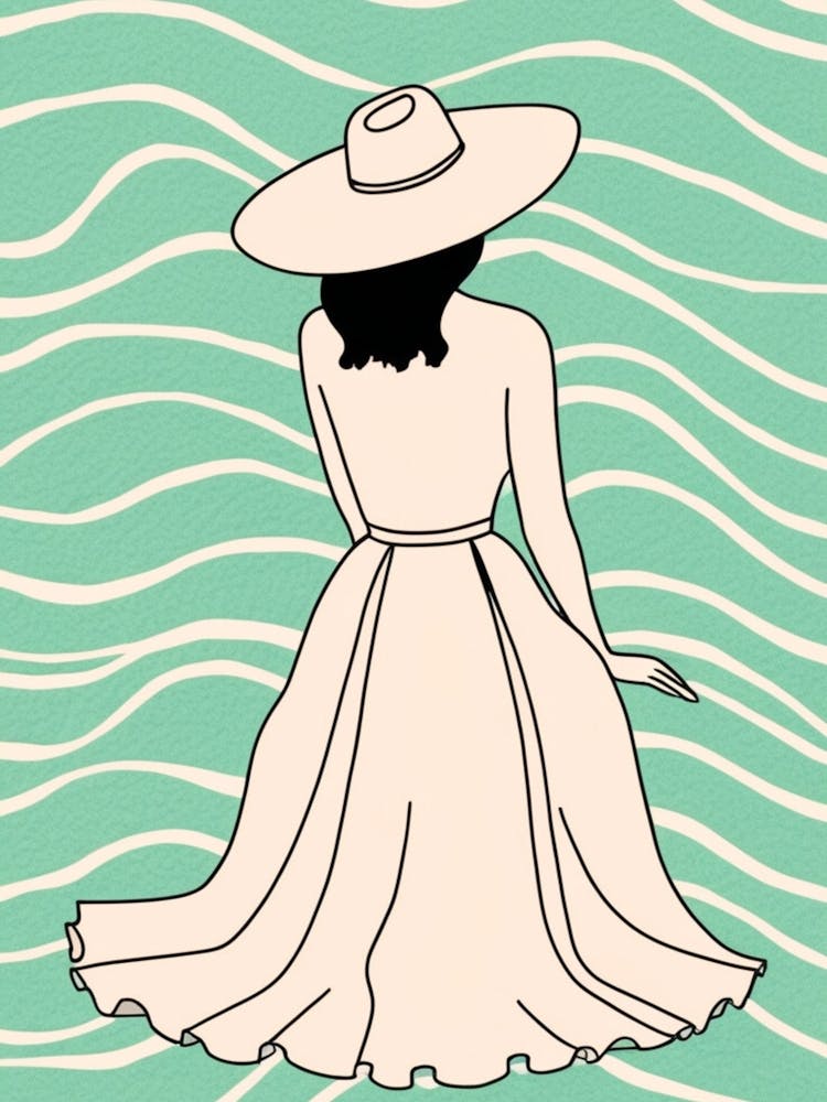 Femme Au Chapeau 3
