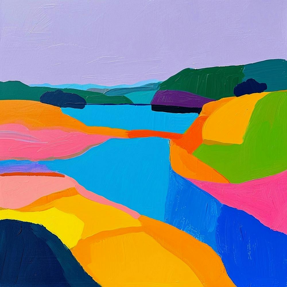 Colourful Abstract Vancouver Canada 3