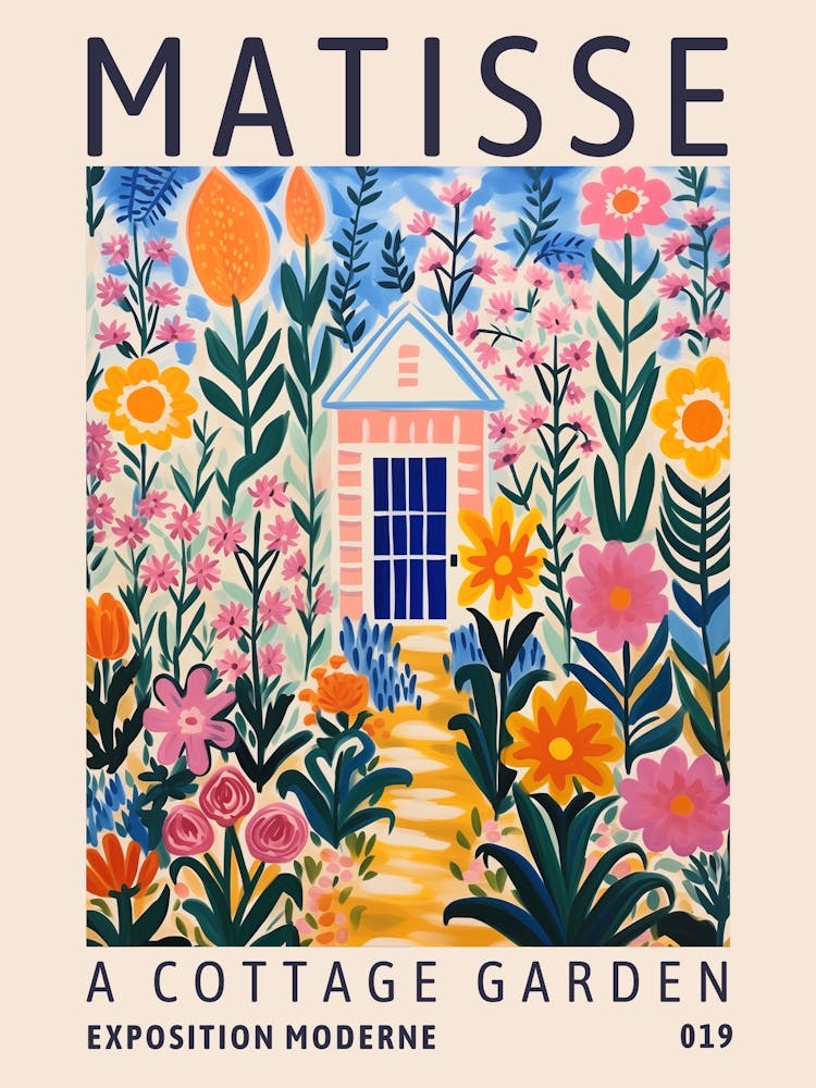 Matisse Cottage Garden Flowers Exhibition