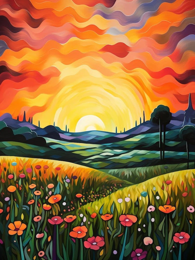 Meadow Abstract Minimalist 11