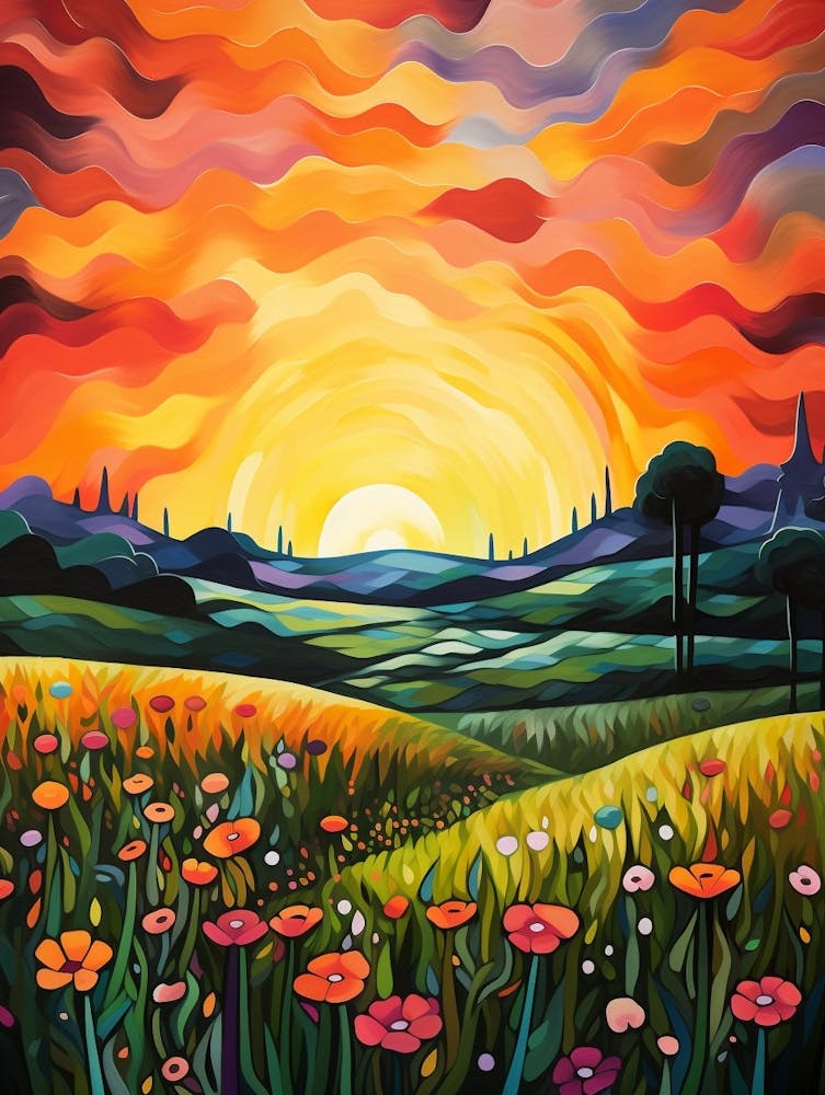 Meadow Abstract Minimalist 11