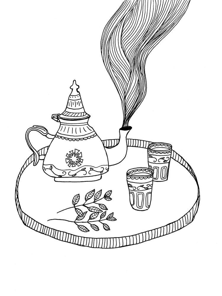 Moroccan Mint Teapot