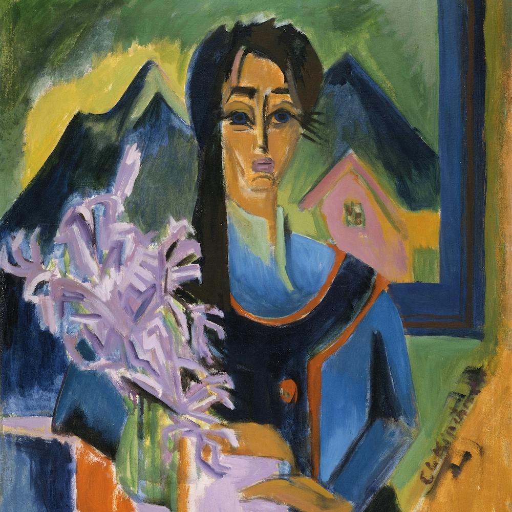 Sunday In The Alps, Ernst Ludwig Kirchner Square