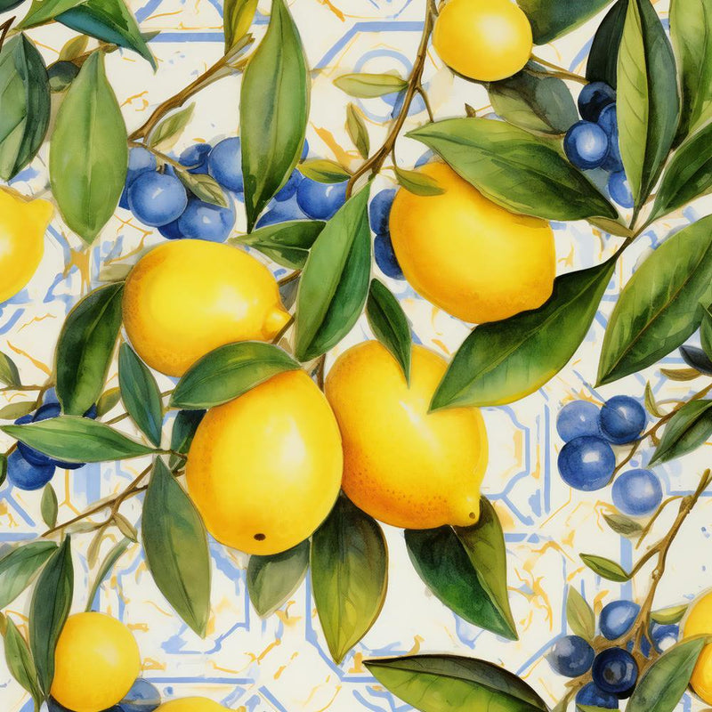 Lemons And Blueberries 1