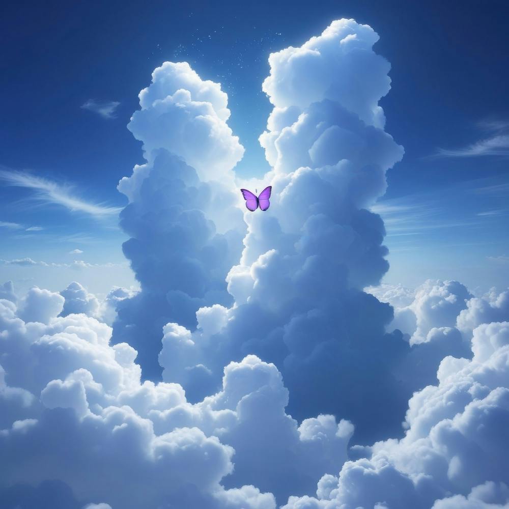 Butterfly In The Clouds