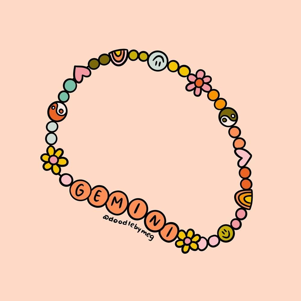 Gemini Friendship Bracelet