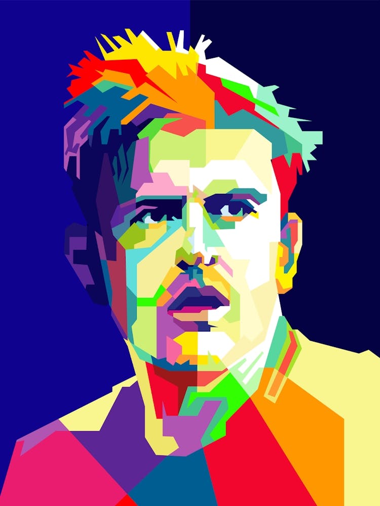 Harry McGuire English Football Pop Art WPA