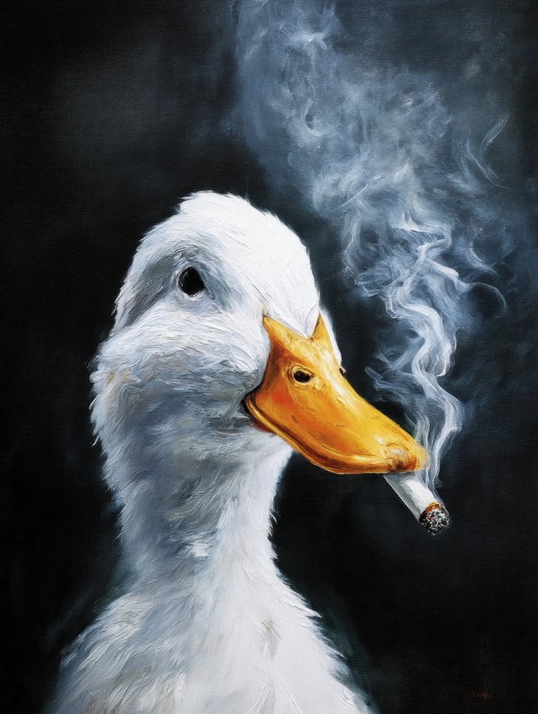 Duck Smoking 1