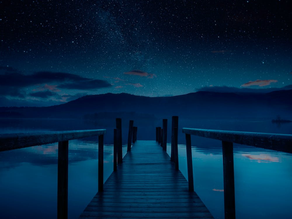 Derwent Water At Night