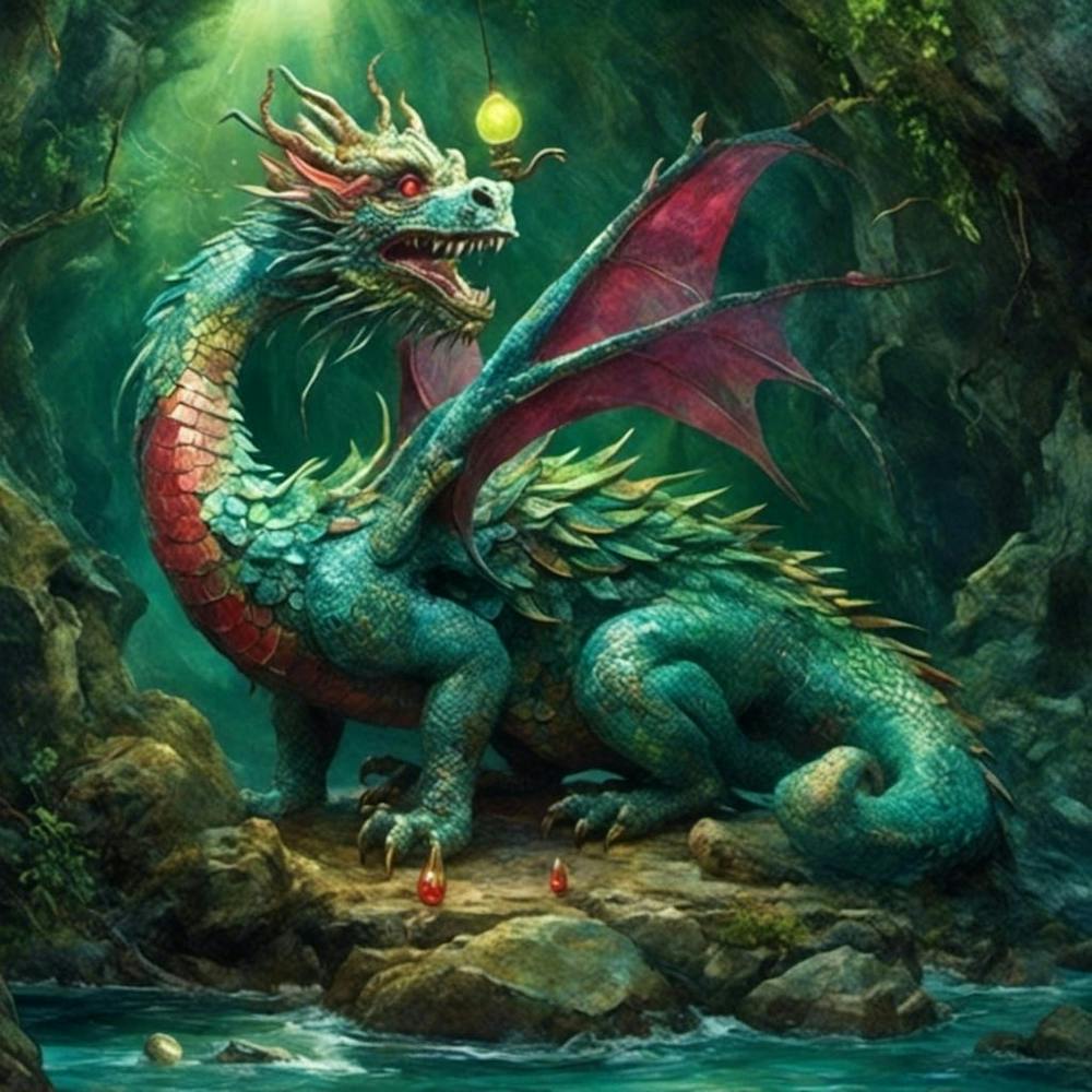 Dragon In The Forest