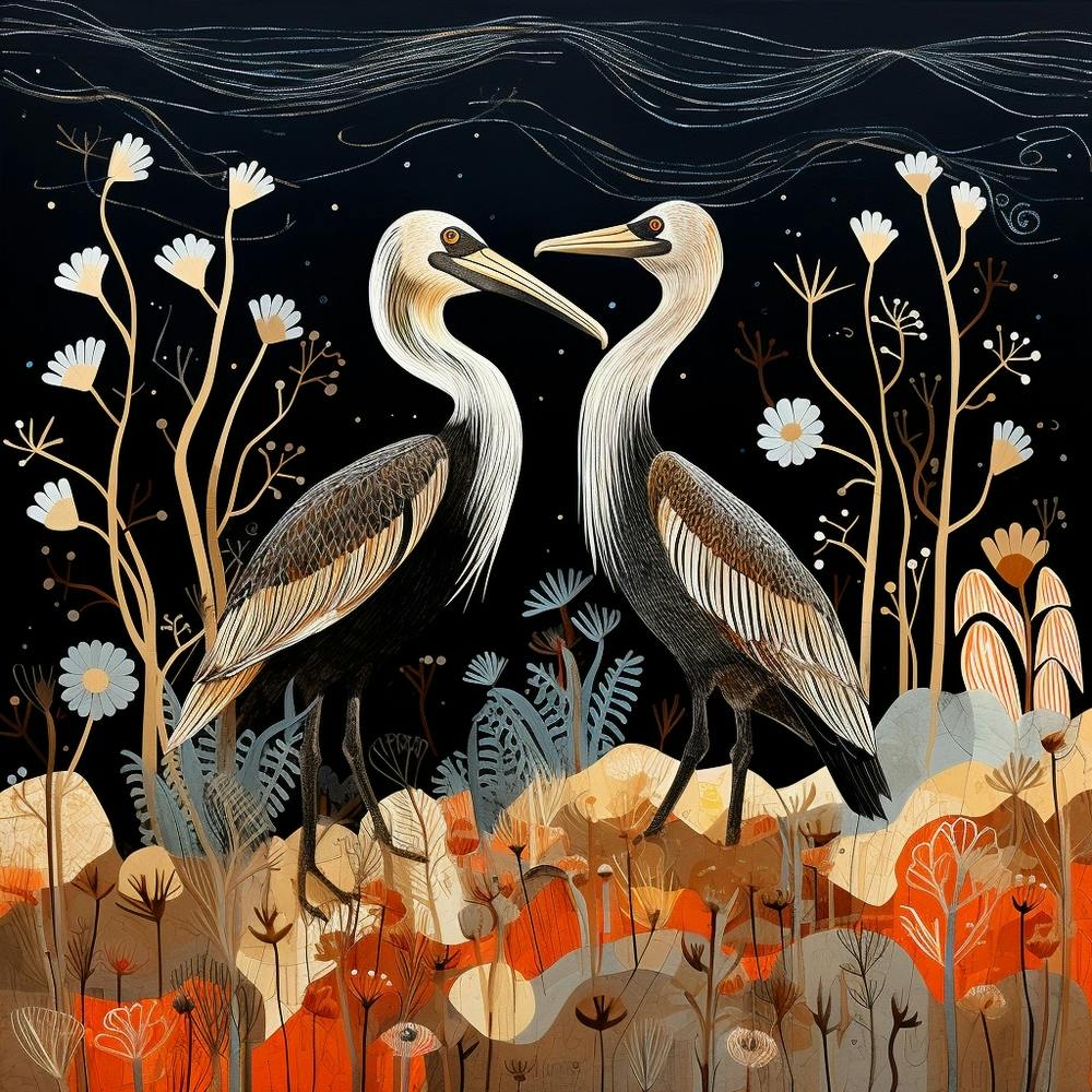 Bird In Nature Brown Pelican 4